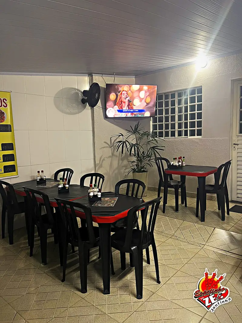 Salão do Espetinhos do Zé na QNN 19, Ceilândia Norte